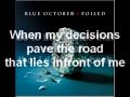 Overweight Lyrics (By Blue October)