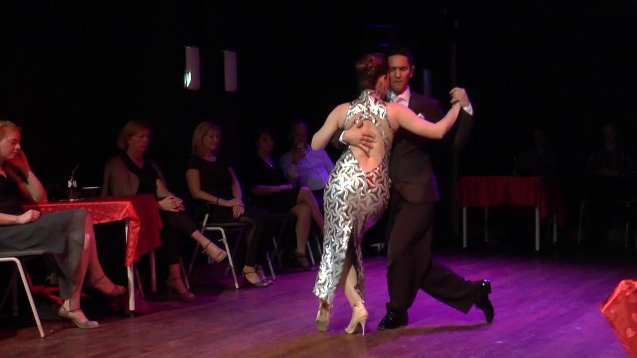 Juliano Andrade and Paula Emerick in Milonga 't Klooster (3) "Recuerdos De La Pampa"J.d'Arienzo