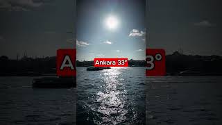 ☔☀️ Hafta sonu için iki farklı uyarılarımız var!