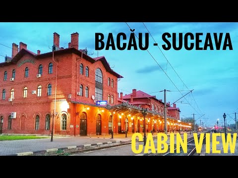 Train CABVIEW 🇷🇴 Bacău - Suceava/Burdujeni (Romania) on M500 - locomotive driver's view