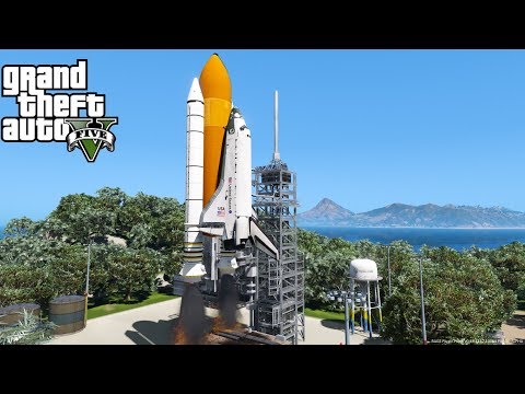 Realistic Space Shuttle Launch in GTA 5