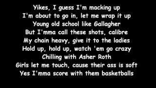 Asher Roth - Actin Up (ft. Rye Rye Justin Bieber Chris Brown) [Lyrics]