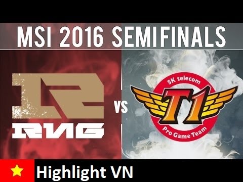 RNG vs SKT game 2 - Highlight SemiFinal MSI 2016 (13/5/2016)