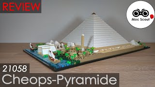 Ein Traum in Weiß! - Lego® 21058 [Review] - "Cheops-Pyramide" (2022)