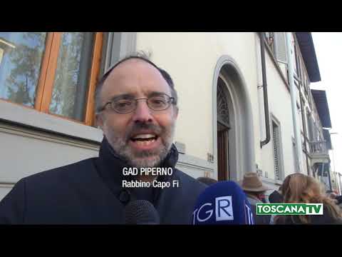 2020-01-09 FIRENZE - PRIMA POSA PER  PIETRE D'INCIAMPO A FIRENZE