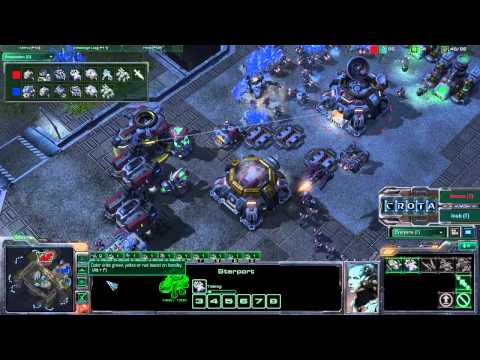 StarCraft 2 - SC272 - Naruto (T) vs inuh (T) on Metalopolis Part 1