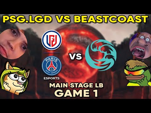 Casting PSG.LGD vs Beastcoast, Main Stage LB Game 1, The International 2022