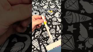 She loves it too much! Comment “color” if you want one! 😭🎨 #coloring #blanket #diy