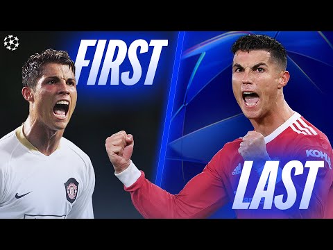EVERY Champions League Legend's FIRST and LAST Goals! (Part 1)