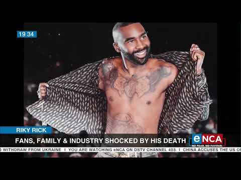 Fans, family and industry shocked by Riky Rick's death