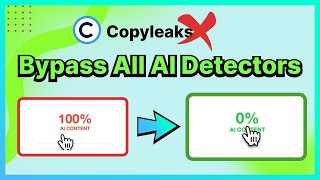 How to Bypass Copyleaks with HIX Bypass | 100% Human Score#hixai #hixbypass #aitools  #aicontent #ai