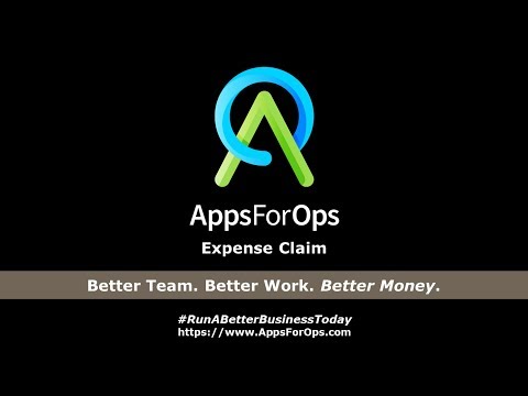 Видео AppsForOps Expense Claim