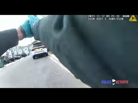 Delusional Cop Panics Over Acorn Falling