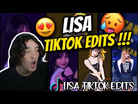 South African Reacts To BLACKPINK LISA TIKTOK EDITS !!! (this should be illegal😍)