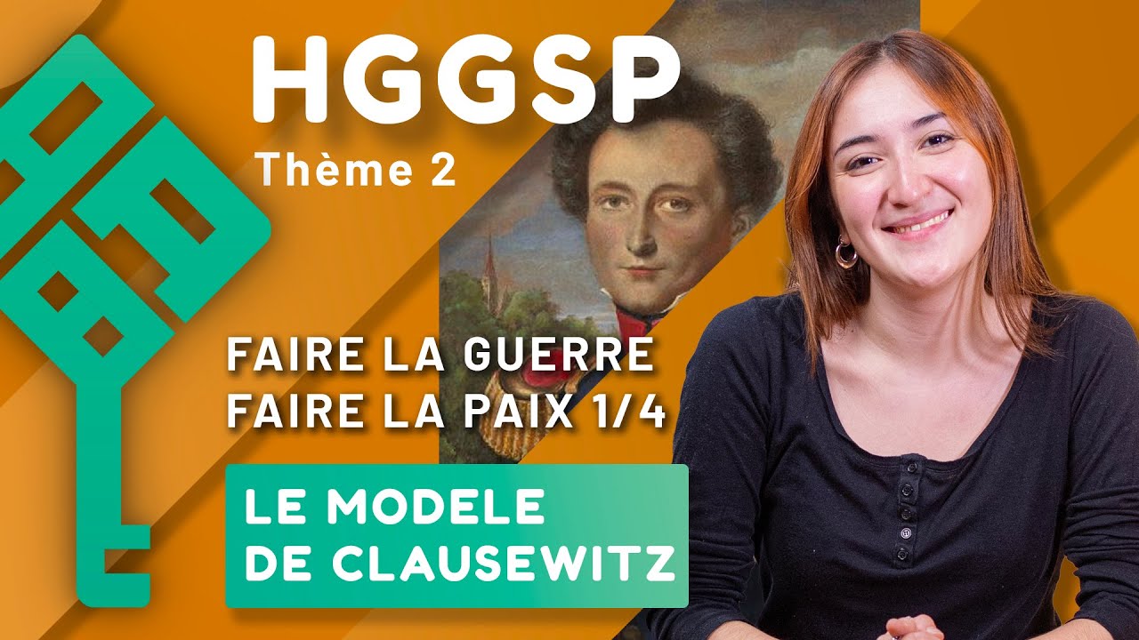 Le modèle de Clausewitz - HGGSP - Faire la guerre, faire la paix 1/4  - Thème 2 Terminale bac 2025