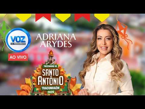 Adriana Arydes no Trezenário de Santo Antônio em Tracunhaém