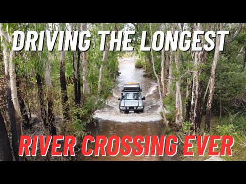OUR LONGEST RIVER CROSSING YET | Litchfield National park | Ep 16