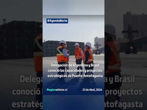 Delegación de Argentina y Brasil conoció capacidades y proyectos estratégicos de Puerto Antofagasta