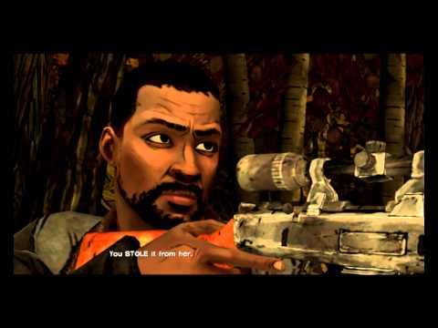 let's play the walking dead epsiode 2 "starved for help" part 5. han, han skudt hende!