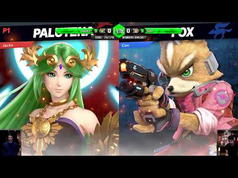 EVAC 26/7/19 - SSBU - Jacko (Palutena) vs Con (Fox)