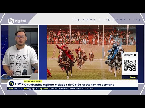 Cavalhadas agitam cidades de Goiás neste fim de semana – 22/05/2026 – Lig News