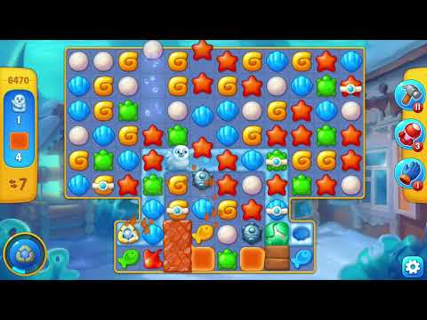 [FISHDOM Walkthrough] Level 6470 (Qua màn - Fishdom)