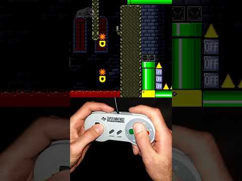 1 SCREEN SHELL JUMPS and CLIMBING #shorts #kaizo #mario