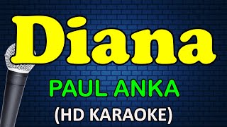DIANA - Paul Anka (HD Karaoke)