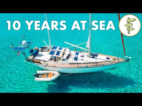living on a self-sufficient sailboat for 10 years – full