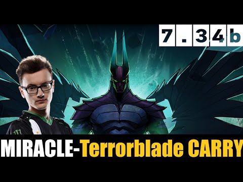 MIRACLE- PLAYING Terrorblade HC  7.34b - DOTA 2 HIGHEST MMR MATCH #dota2  #dota2gameplay