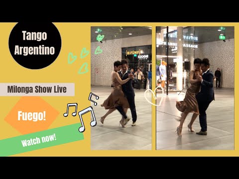 💞MILONGA SHOW ➨ FABIAN Y MICHAELA ´21💞★ Lomuto "no hay tierra como la mia" • FÜNF HÖFE TANGO MÜNCHEN