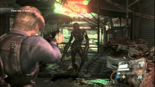 Resident Evil 6 Walkthrough (Leon Campaign) Pt. 19 - I Hate Chinese Zombies
