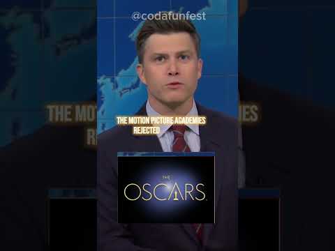 The Oscars, and Champagne 🥂😂 COLIN JOST #shorts #funny #snl #champagne