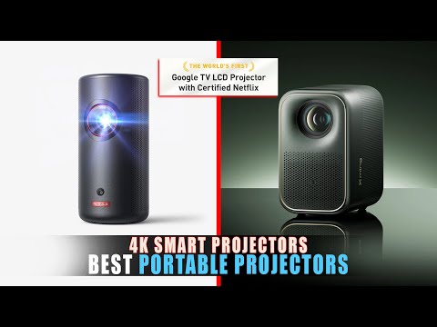 10 Best Portable Projectors 2024 | Top 4K Smart Projectors 🔥
