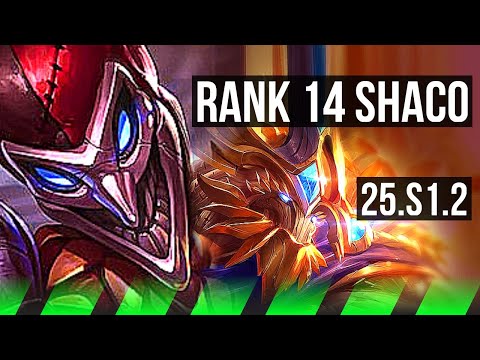 SHACO vs MAOKAI (JGL) | 5/3/21, 1200+ games, Rank 14 Shaco | NA Grandmaster | 25.S1.2