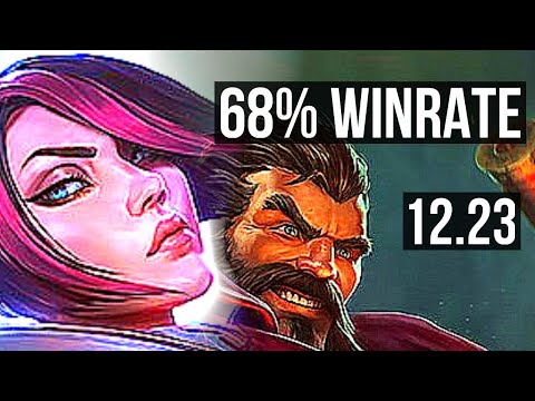 FIORA vs GRAVES (TOP) | 68% winrate, 6 solo kills | EUW Grandmaster | 12.23
