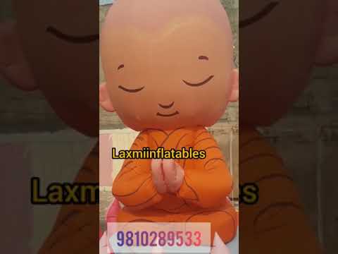 Inflatable Meditating Buddha Stand Balloon