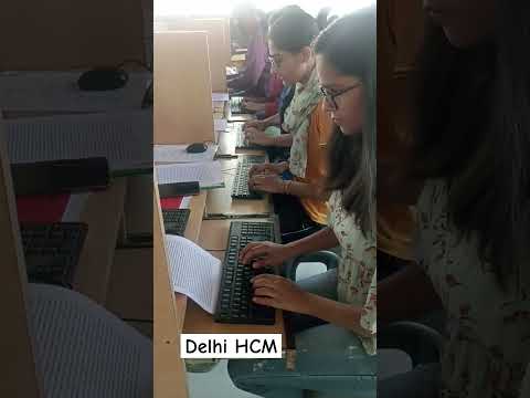 Delhi HCM Typing Test Series #typing #shorts #msword #computer #testseries #hindityping