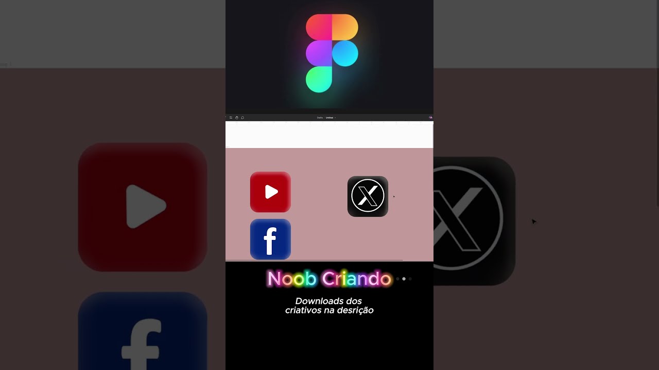Veja Como Um Noob Faz Uma Arte Vetorial. 3D icon design in Figma