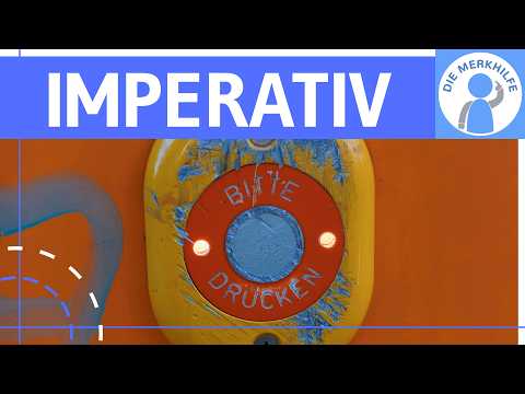 Video Thumbnail: Imperativ - Modus des Verbs einfach erklärt - Verwendung, Bildung & Ausnahmen - Deutsch Grammatik