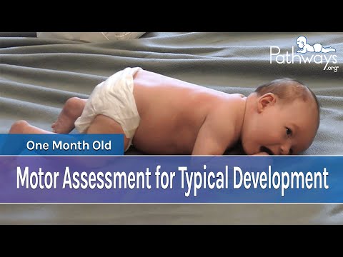 1 Month Baby Motor Assessment for Typical Development