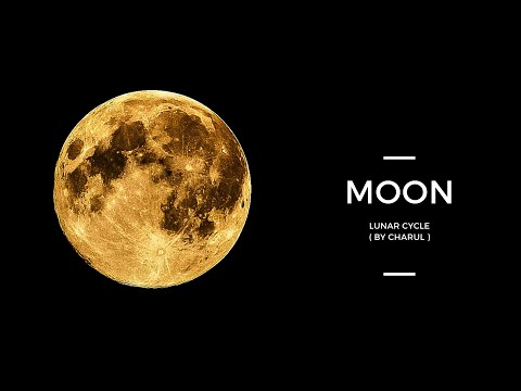 Moon | Lunar Cycle | Solar System | Geomorphology #EducationAtYourDoorStep #moon #lunarphase