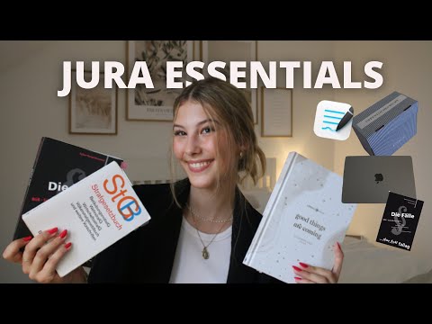 Jura must haves, uni essentials- Fallbücher, Kalender von Lebenskompass, Textmarker, Organizer
