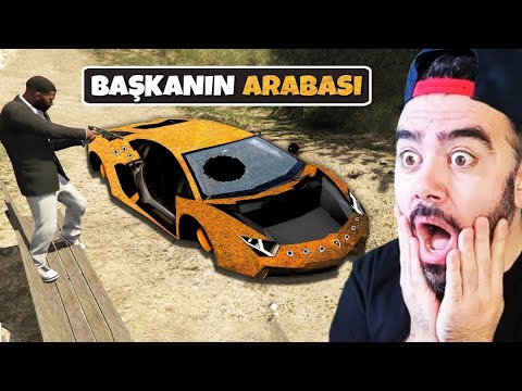 BAŞKANIN TERK EDILMIŞ SÜPER ARABASI BAKIN NEREDEN ÇIKTI - GTA 5 MODS