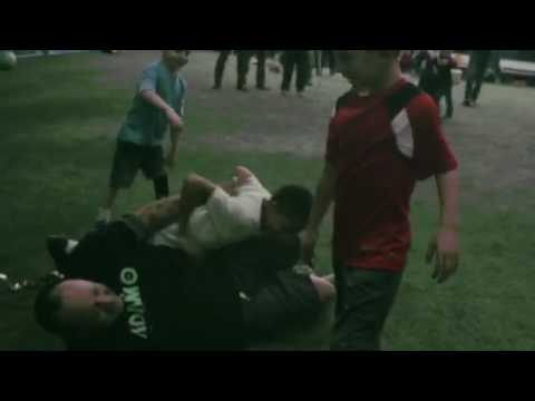 Kids get gifted Running Blades from -Inventor Adam O