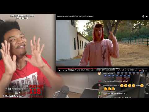 ETIKA REACTS TO QUADECA INSECURE KSI DISSTRACK