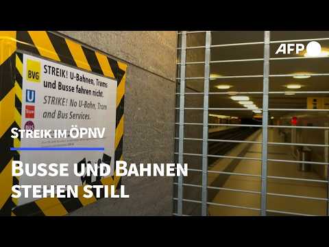 Verdi legt Nahverkehr in weiten Teilen Deutschlands lahm | AFP