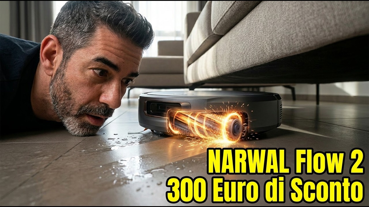 Ho testato il Narwal Flow 2 e con 300€ di sconto non torni più indietro