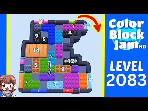 Color Block Jam Level 1180 (2083) Solution Walkthrough