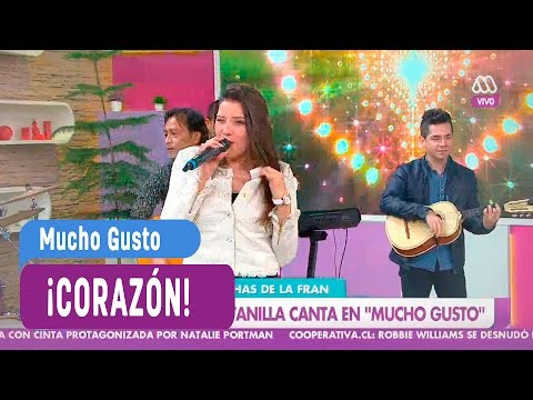 María José Quintanilla - Corazón - Mucho Gusto 2016